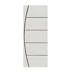 Porta de Madeira Frisada Duratex Branca M01
