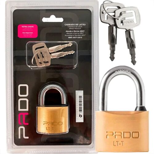 Cadeado de Latão 40 mm Tetra