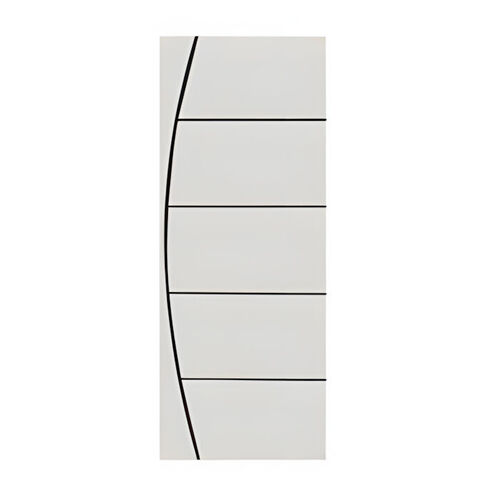 Porta de Madeira Frisada Duratex Branca M01