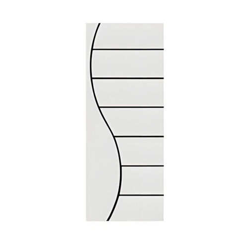 Porta de Madeira Frisada Duratex Branca M02
