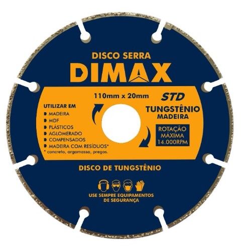 Disco de Serra para Madeira de Tungstênio